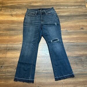 Judy Blue size 14w bootcut fit style jeans.